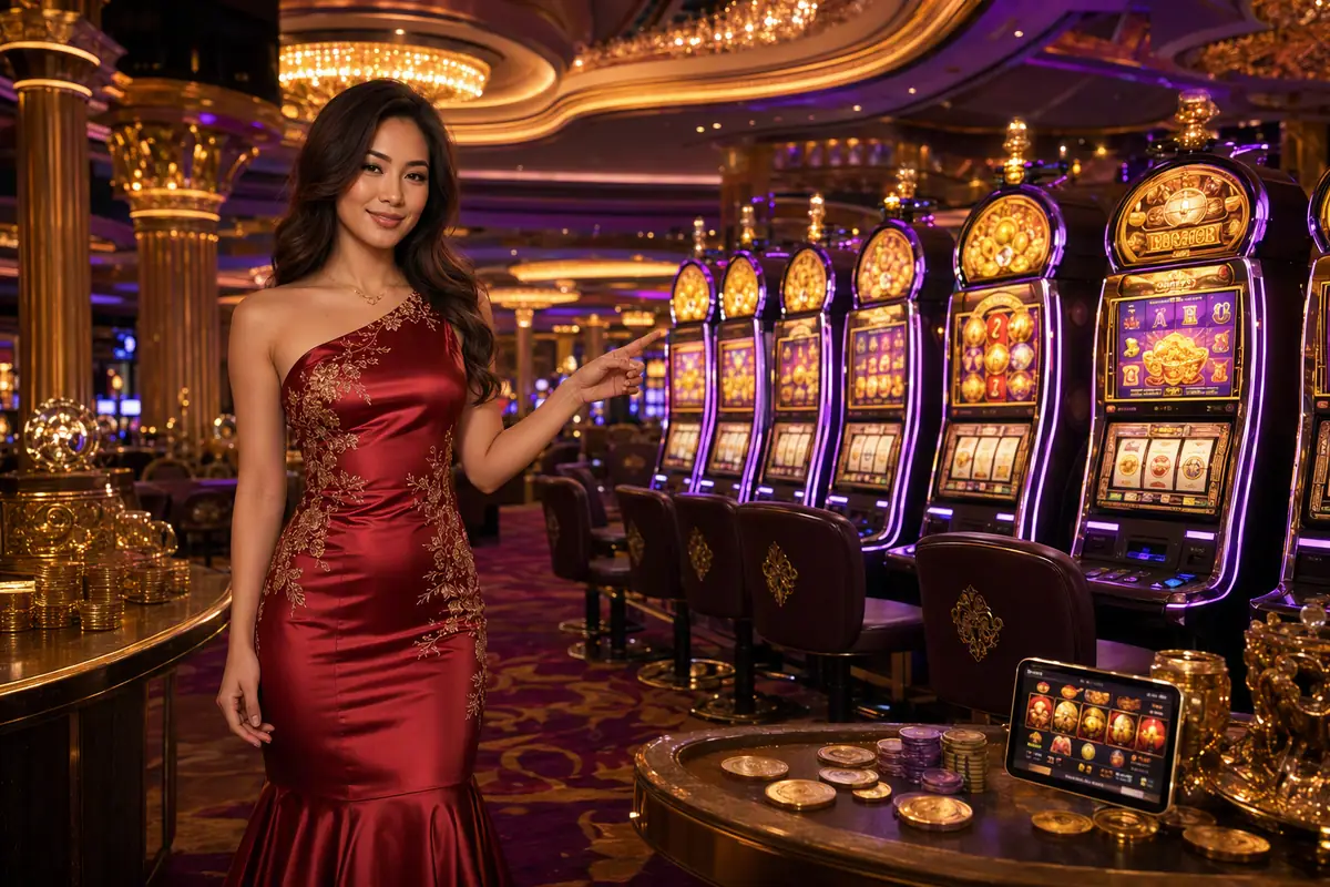 jom9 kasino baccarat suasana mewah